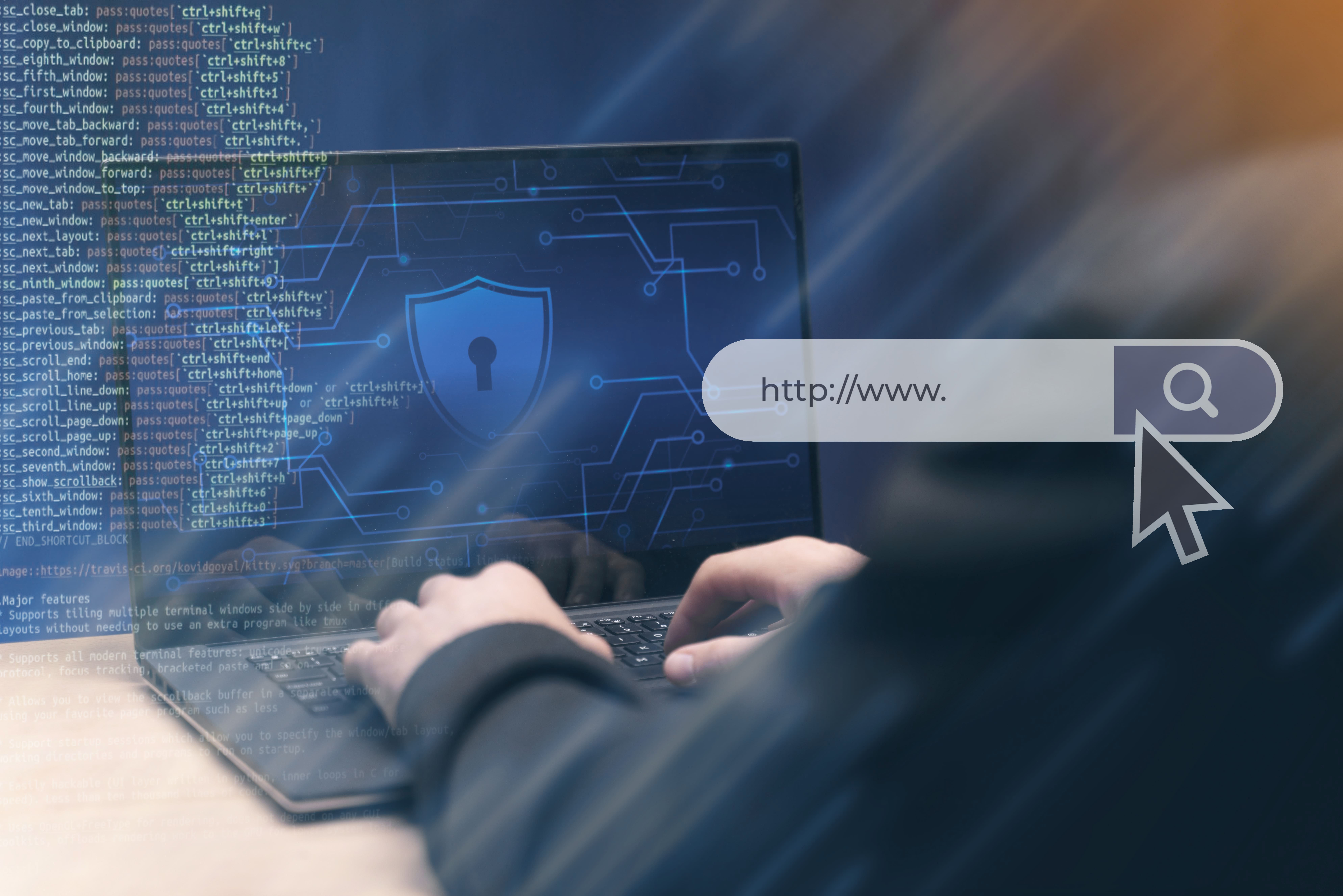 Authentication background